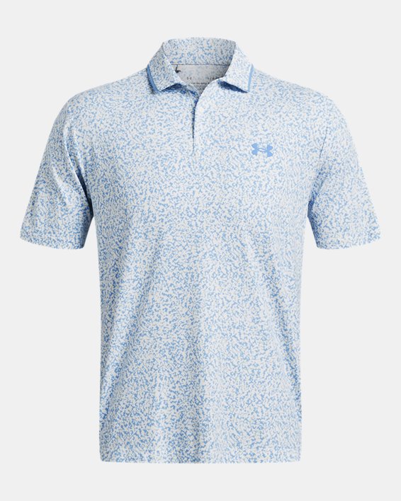 Under Armour Iso Chill Verge Golf Polo Shirt - White/Green/Navy Under Armour Iso Chill Verge Golf Polo Shirt - White/Green/Navy